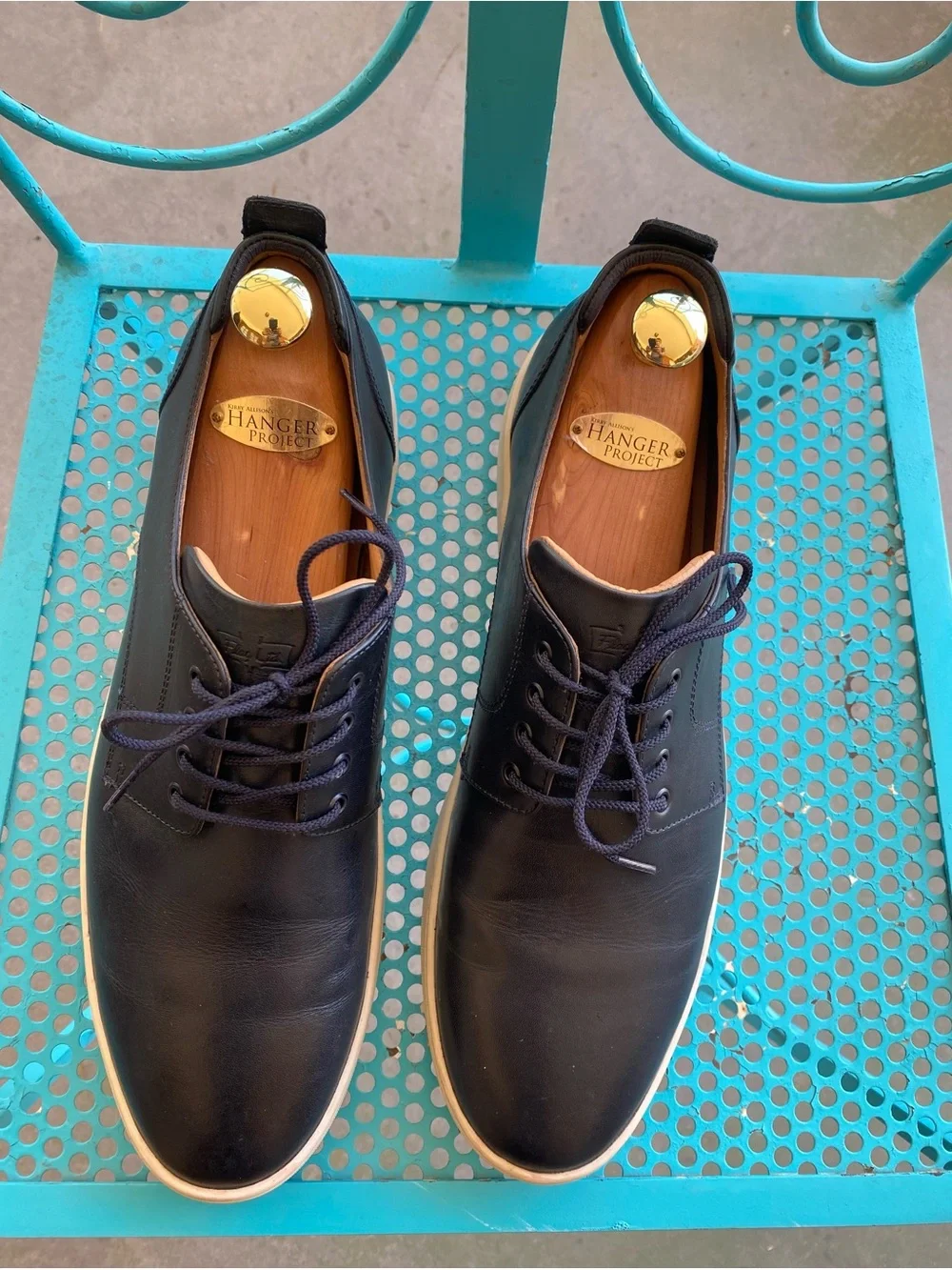 Men's Black Casual Lace-Up Shoes - Unbranded